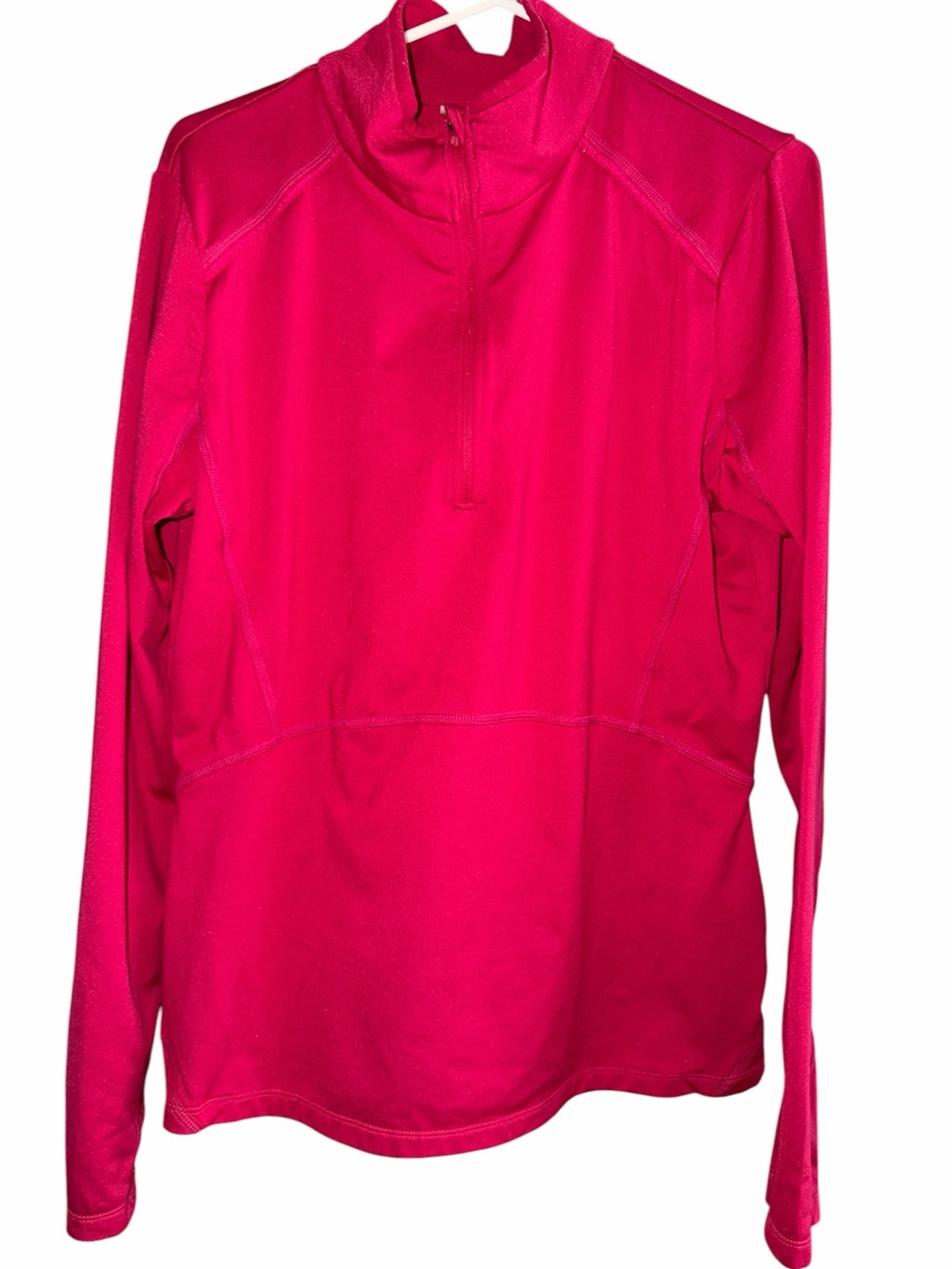 ATHLETA Quarter Mile Half Zip Run Jacket Pullover